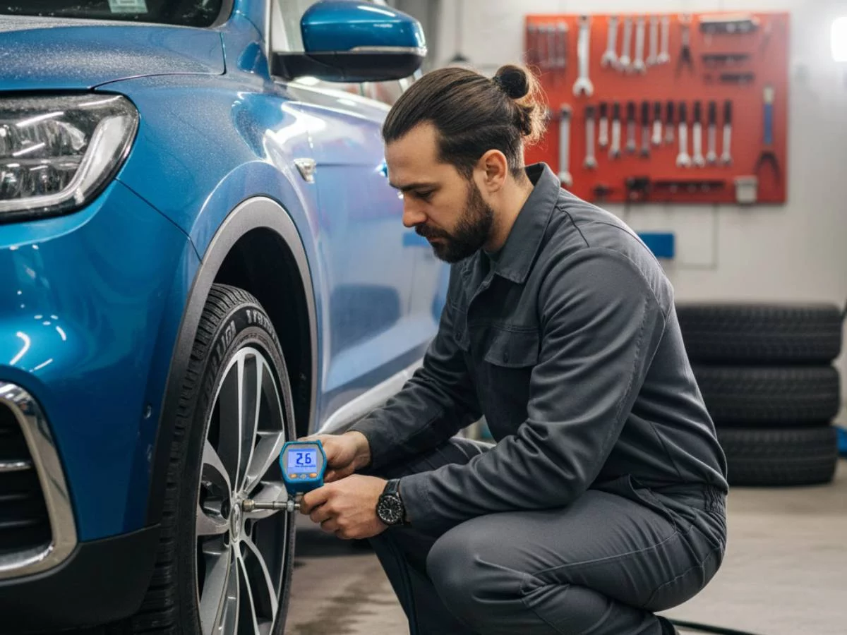 Este invierno, revisa la presión de los neumáticos para que sea la correcta