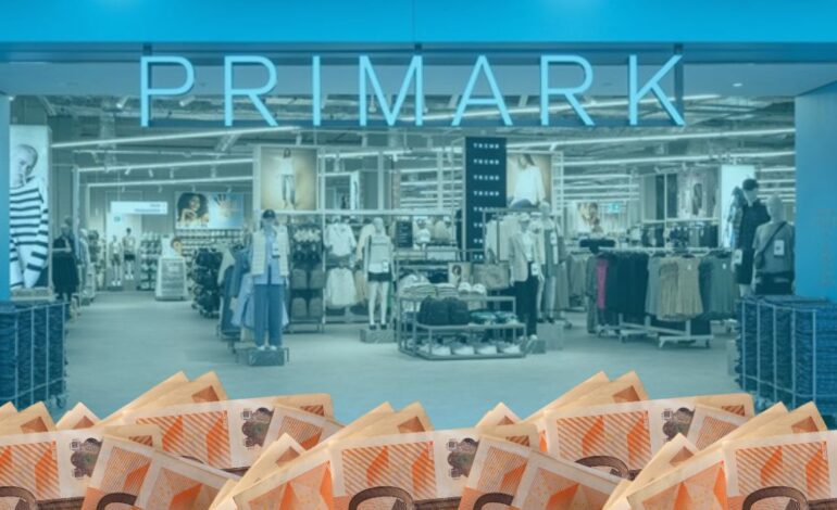 Esto es lo que cobra un empleado de Primark con la subida de sueldo hasta 2028