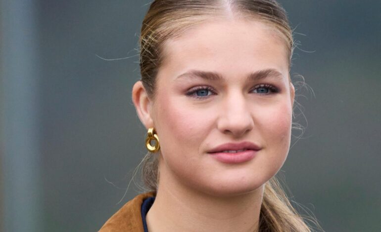 El truco de la princesa Leonor para hacer que sus coletas se vean más elgantes