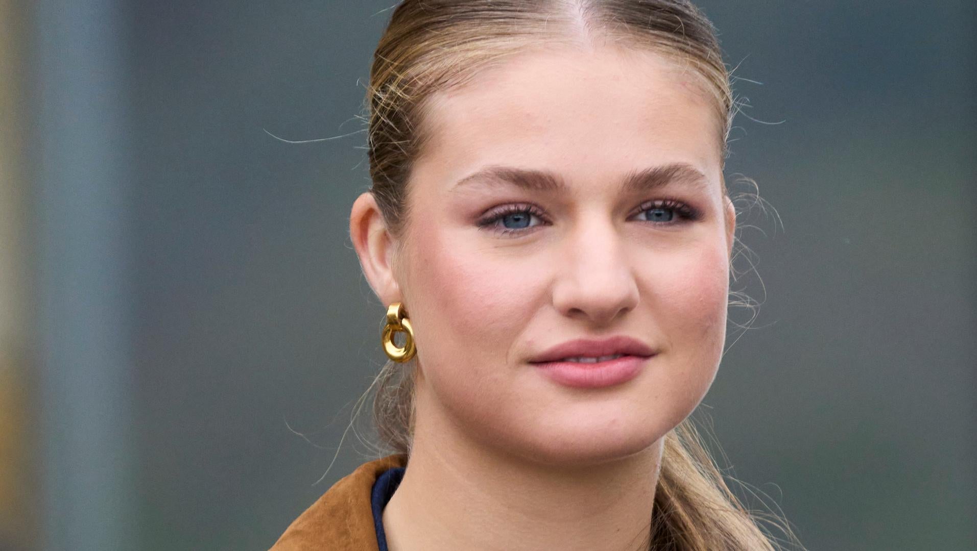 El truco de la princesa Leonor para hacer que sus coletas se vean más elgantes