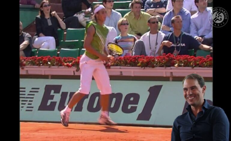 Rafa Nadal se queda con el mejor punto de su carrera en Roland Garros