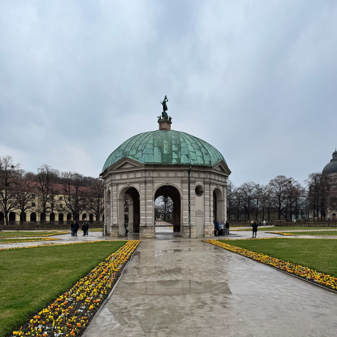Templo de Diana en el Hofgarten de Munich