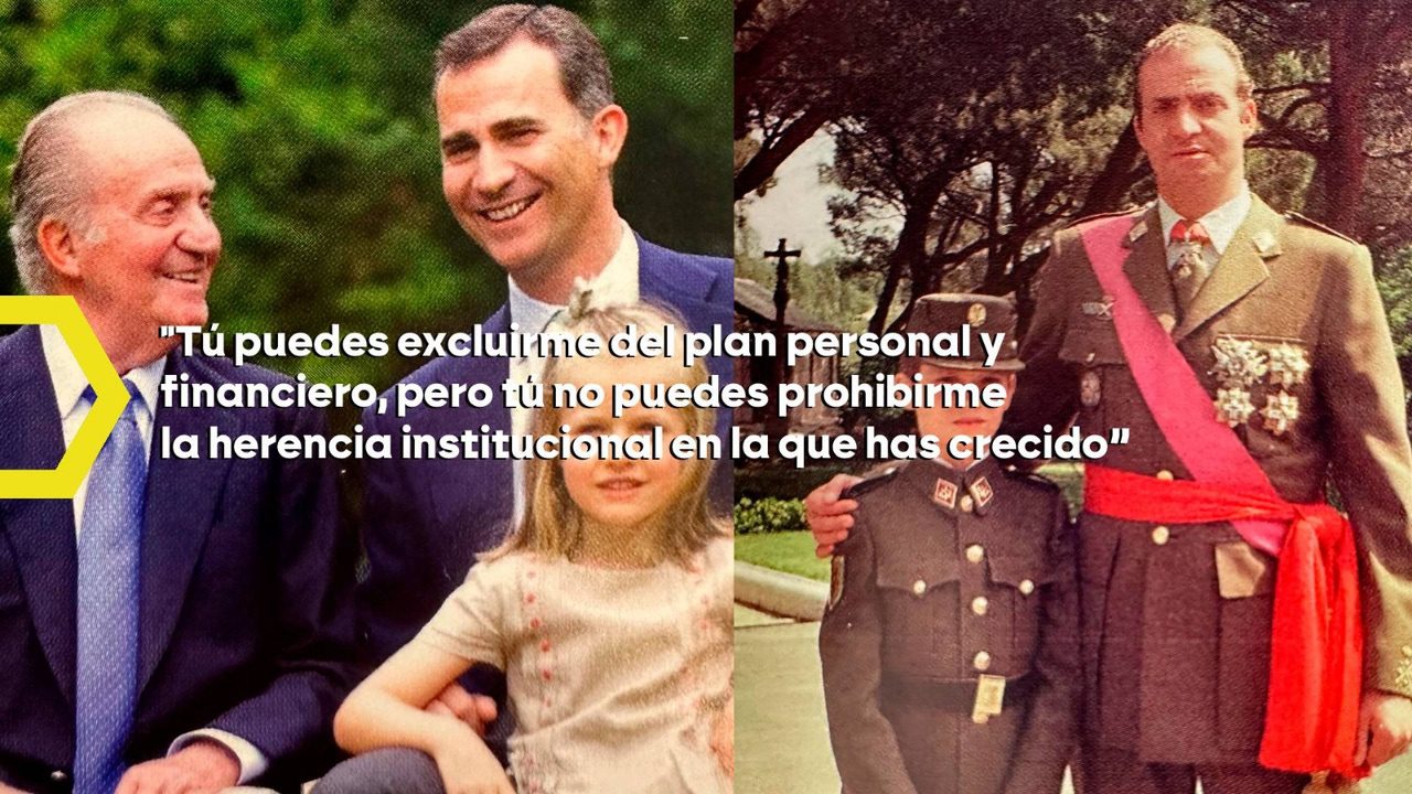 Significa que me rechazas. No puedes prohibirme la herencia institucional