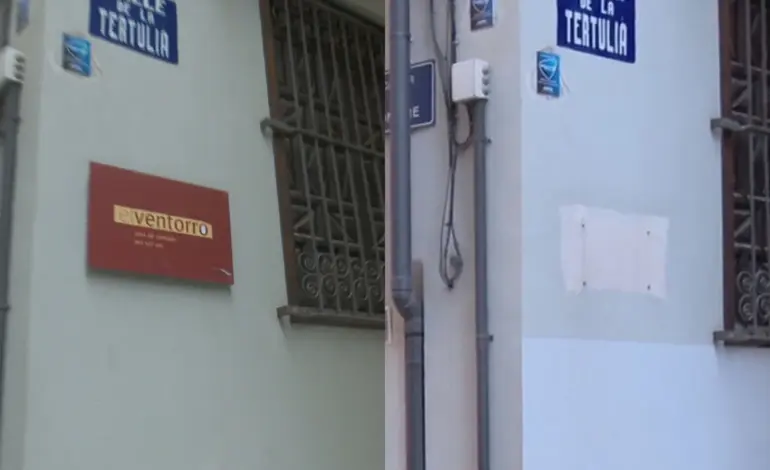 De restaurante típico a protagonista involuntario de la DANA: 'El Ventorro' elimina su placa identificativa tras la "comida de trabajo" de Mazón