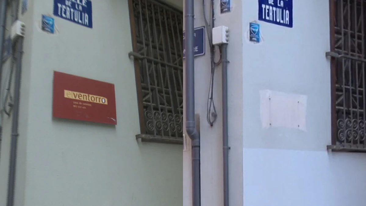 De restaurante típico a protagonista involuntario de la DANA: 'El Ventorro' elimina su placa identificativa tras la "comida de trabajo" de Mazón