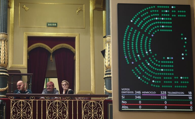 El Congreso avala por unanimidad el decreto que desarrolla la ley ELA y crea un nuevo grado de dependencia extrema