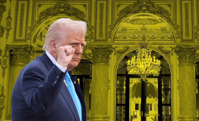 Ni la retirada de ayudas ni los millones de funcionarios sin cobrar evitan que Trump celebre una fiesta al más puro estilo ‘El Gran Gatsby’