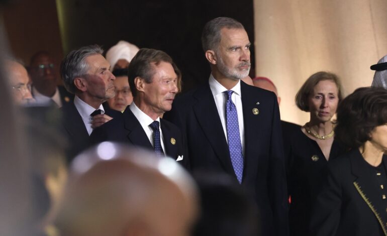 de un espectáculo con drones a la sala de Tutankamón