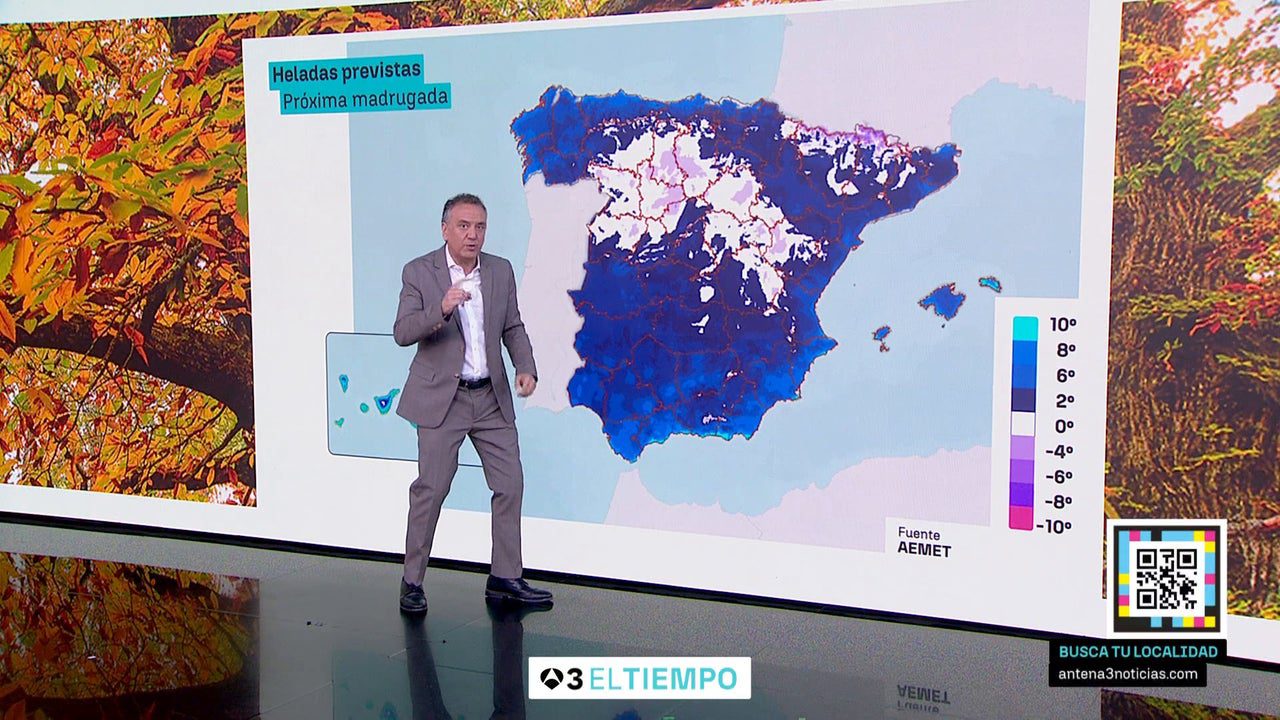 Roberto Brasero alerta de que «vuelve la lluvia con nevadas en las montañas… y el frío sigue»