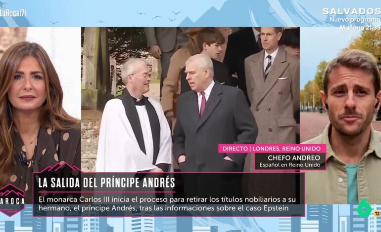 el príncipe Andrés, sin apoyo en Reino Unido