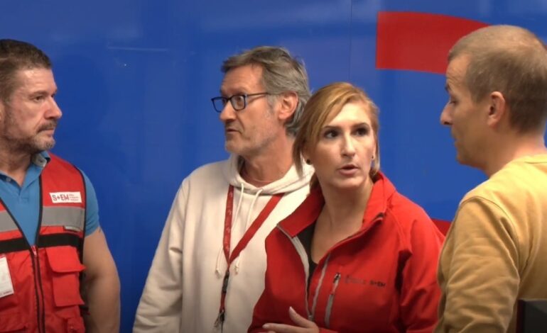 Un vídeo muestra a Pradas el día de la DANA compartiendo con varios técnicos preocupación por el barranco del Poyo