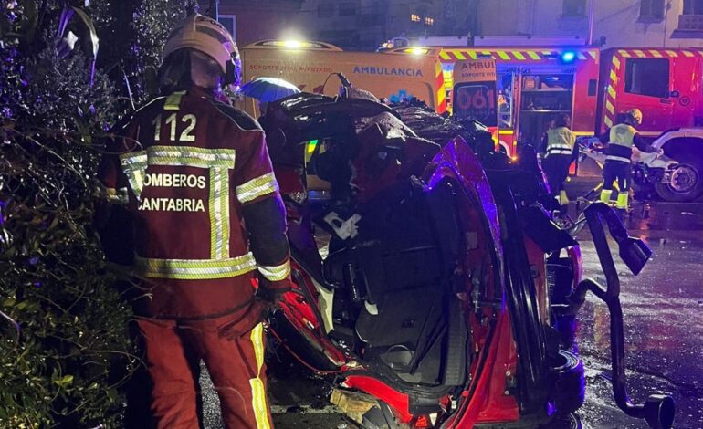 Mueren tres jóvenes de 22, 23 y 25 años en un accidente de tráfico en Cabezón de la Sal, Cantabria