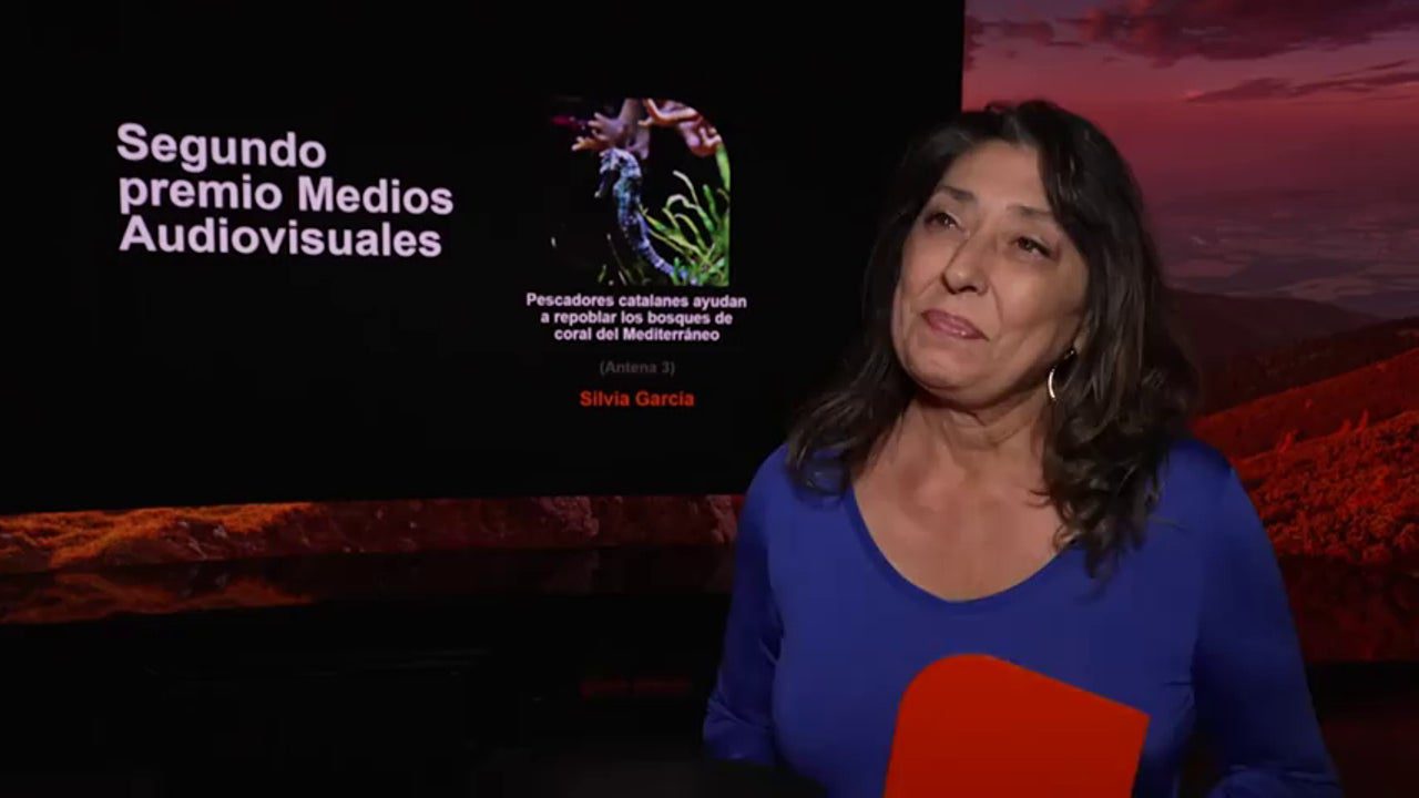 Silvia García, periodista Antena 3 Noticias Fin de Semana, premiada por la divulgación de información de medioambiente en televisión