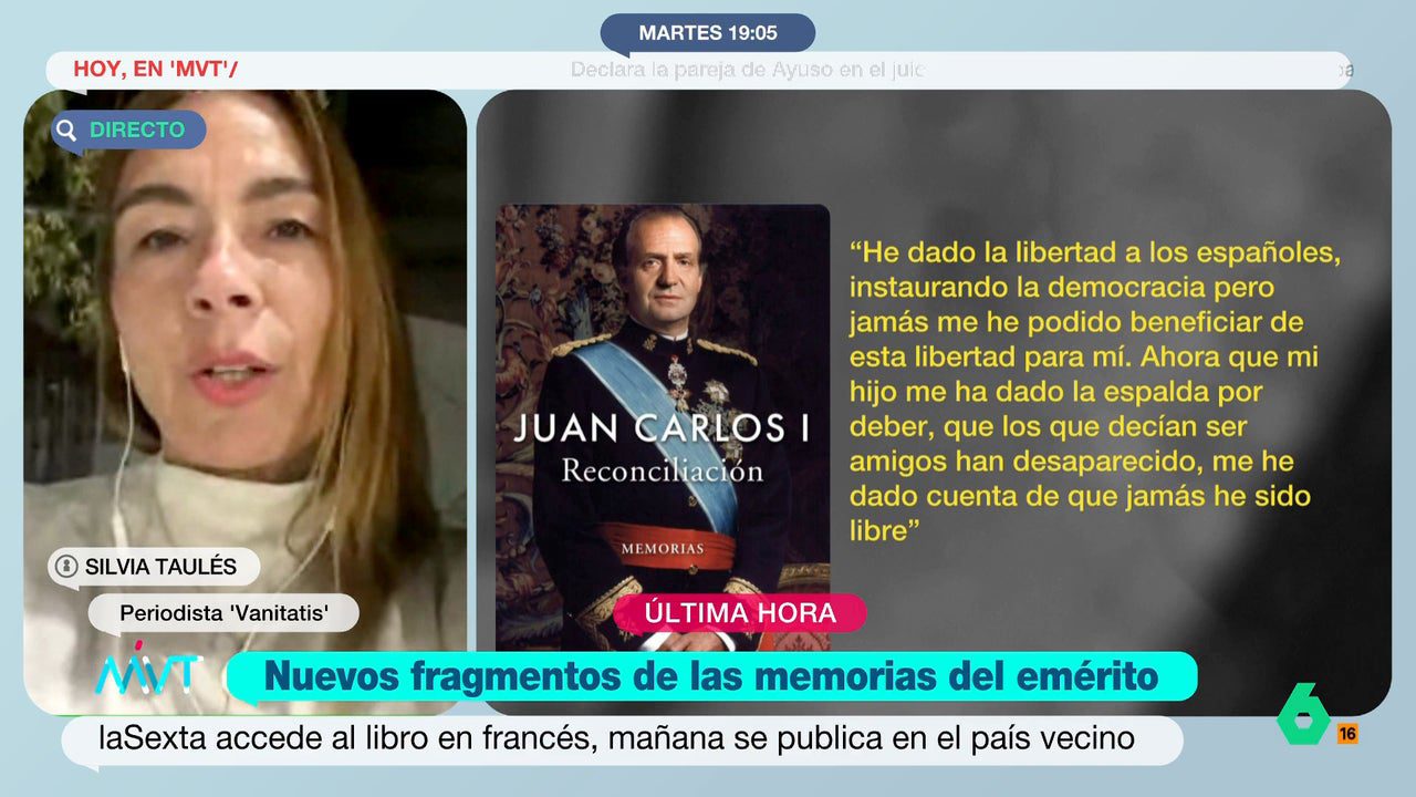 Le contesta a todo lo que ha dicho