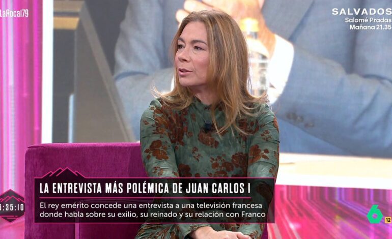 Silvia Taulés, sobre la entrevista de Juan Carlos I en la televisión francesa: «Va de víctima»