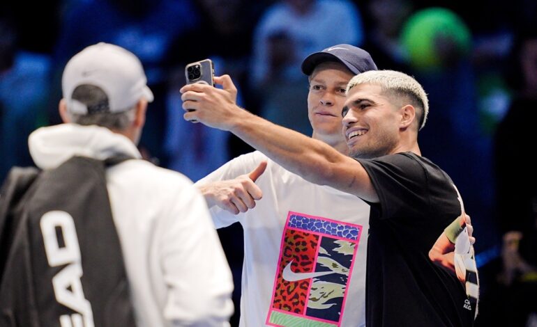 Un extenista pone en duda la buena relación entre Alcaraz y Sinner: "Que se saluden con una sonrisa no significa…"