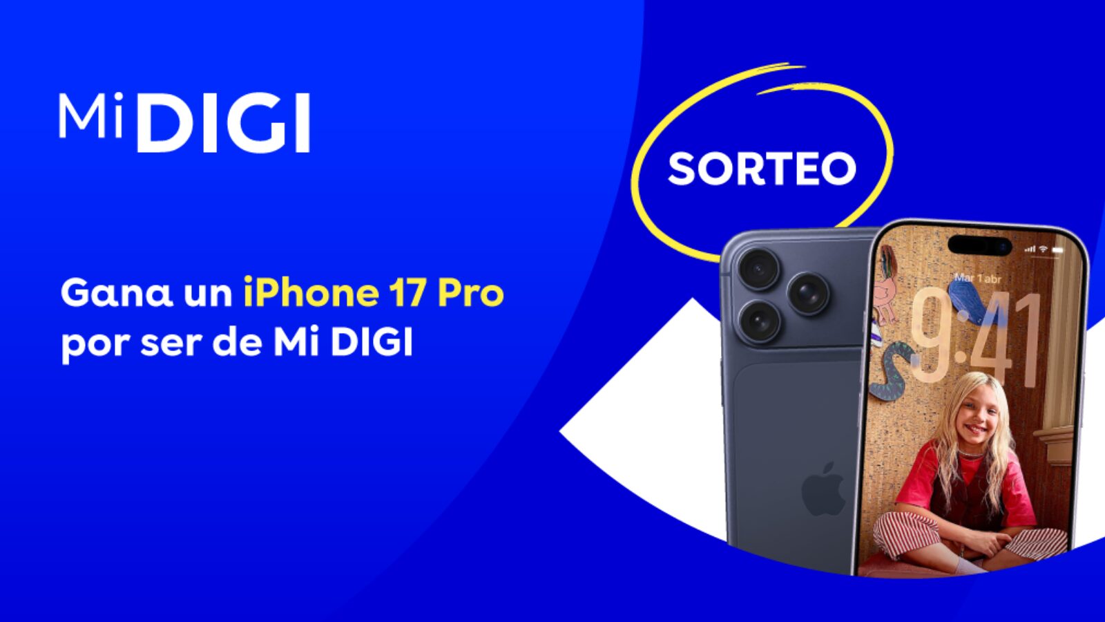 Pocos lo saben, pero Digi regala 50 GB extra de datos y sortea un iPhone 17 Pro con una condición