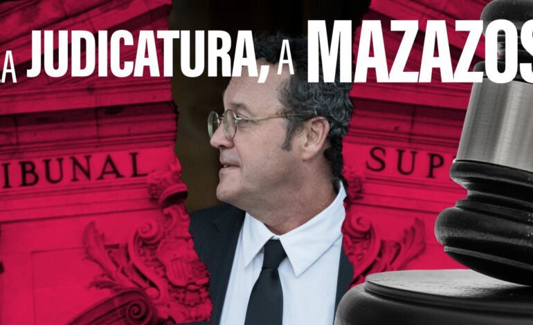 la judicatura a mazazos por el fallo histórico al FGE