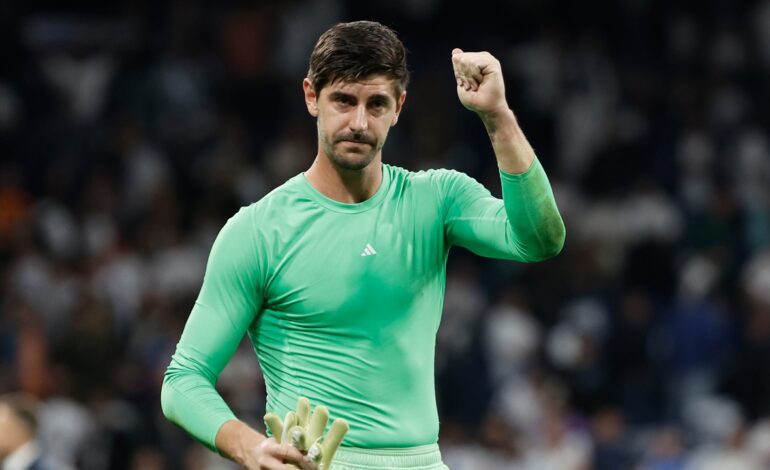 Courtois y Huijsen, bajas en el Real Madrid ante Olympiacos en Champions League