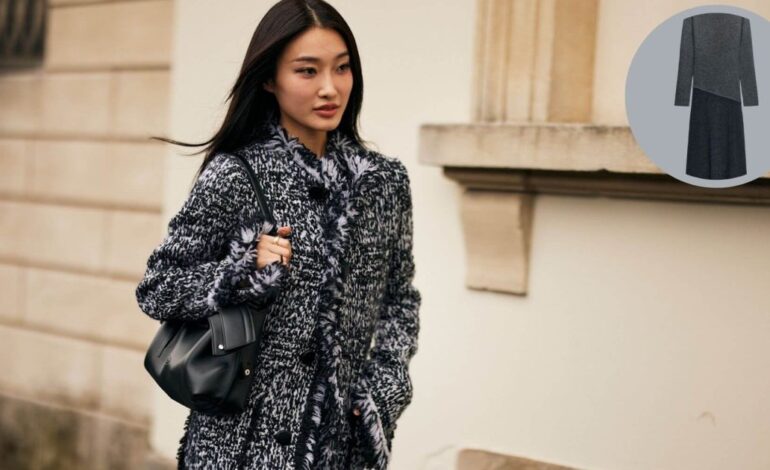 El vestido largo con manga larga de Zara que las pijas madrileñas están agotando este Black Friday
