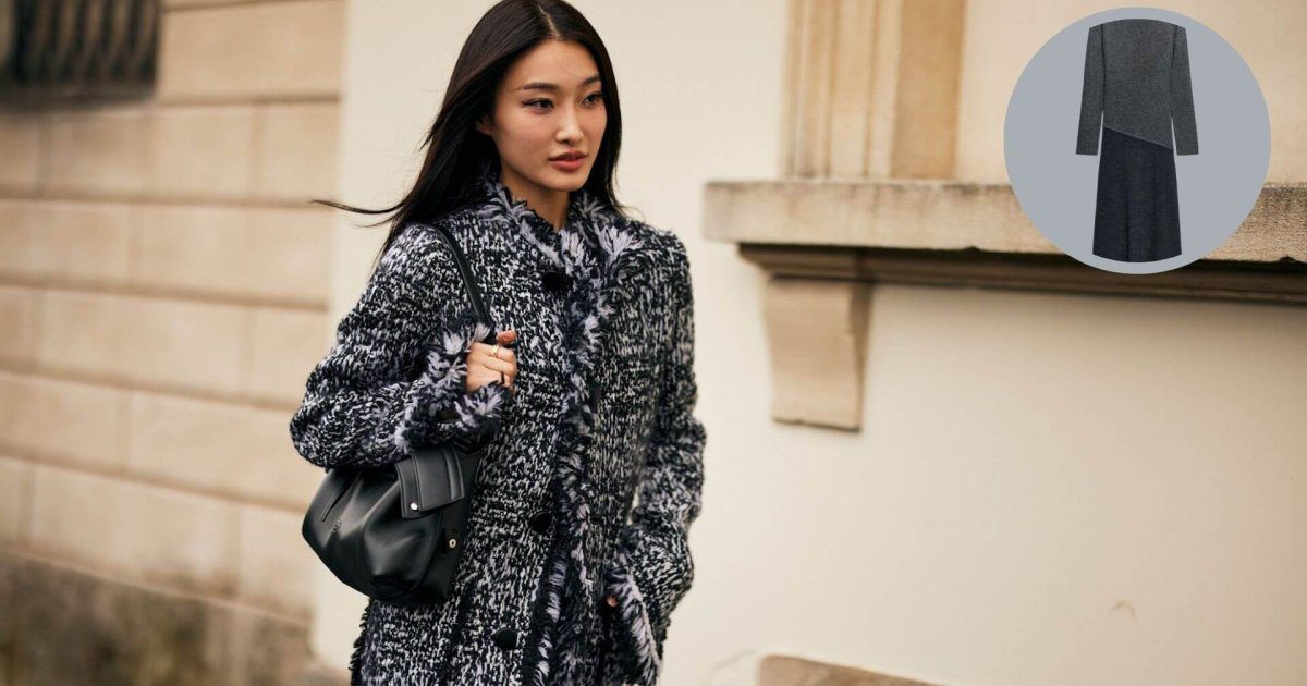 El vestido largo con manga larga de Zara que las pijas madrileñas están agotando este Black Friday