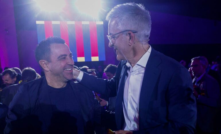 Laporta reacciona al apoyo de Xavi Hernández a Víctor Font: «No me sorprendió»