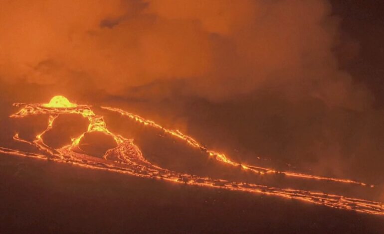 Impresionantes imágenes del volcán Kilauea en erupción
