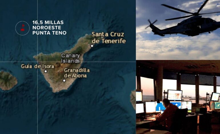 Buscan en Canarias a un turista británico que cayó al agua desde un crucero