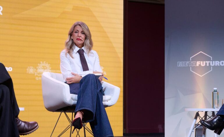 Yolanda Díaz quiere una ‘tasa Trump’ para que las tecnológicas «pasen por Hacienda»