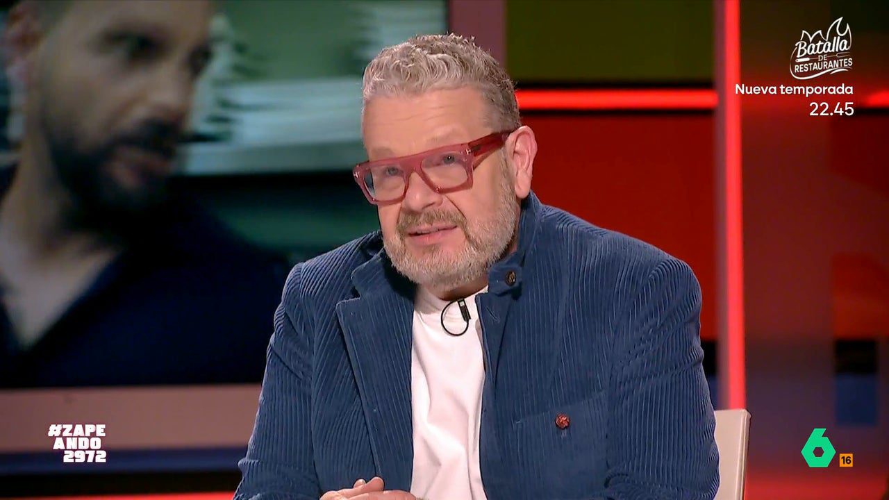 los tenedores rojo y amarillo