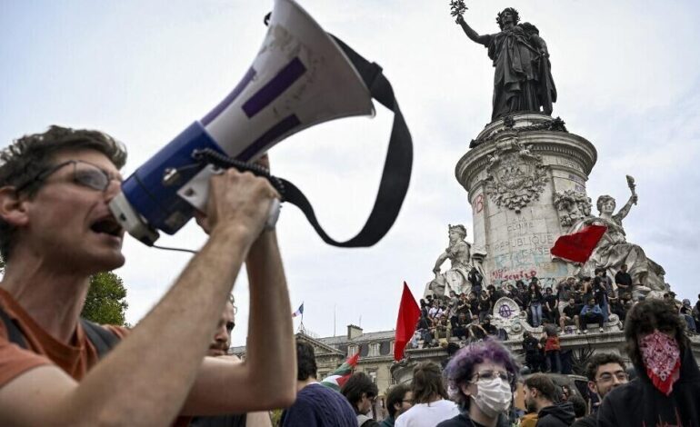 Crisis, desgaste social, reconocimiento del Estado palestino: el agitado año político en Francia