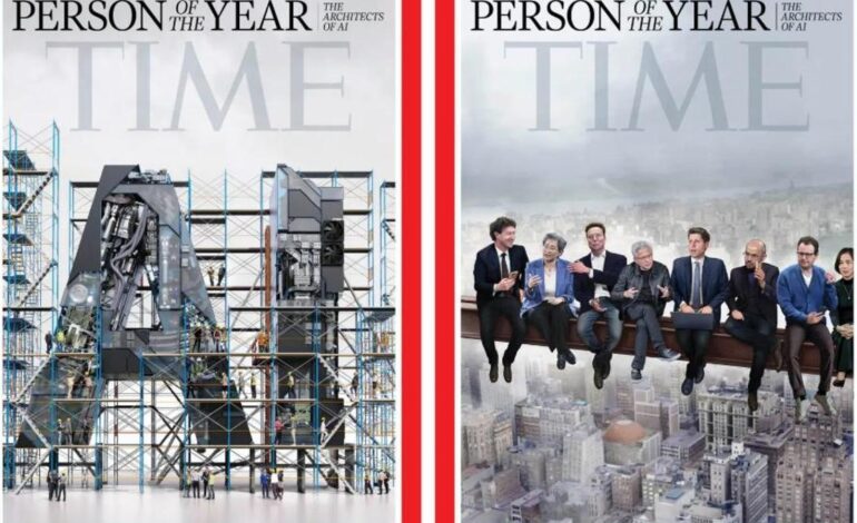 La revista ‘TIME’ elige a los magnates de la inteligencia artificial como «persona del año» (y por qué puede ser un «error»)