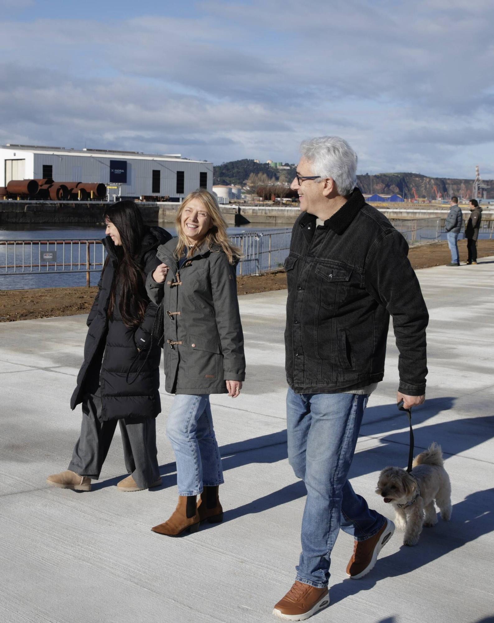 El Paseo Naval de Gijón ya está abierto a la ciudadanía (en imágenes)