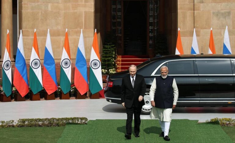Nueva Delhi – Moscú | La India y Rusia fortalecen sus conexiones económicas a pesar de las amenazas de Trump