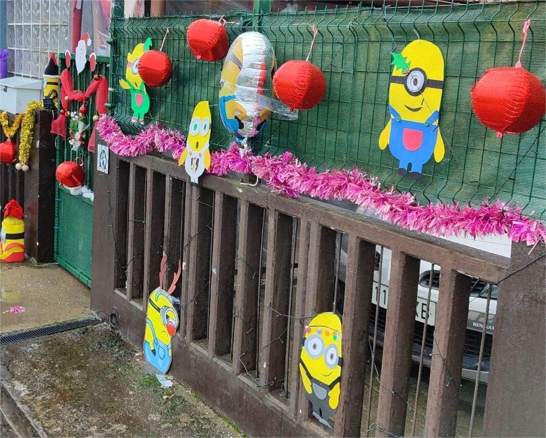 This is the most decorated house for Christmas in Santa Cruz de Llanera