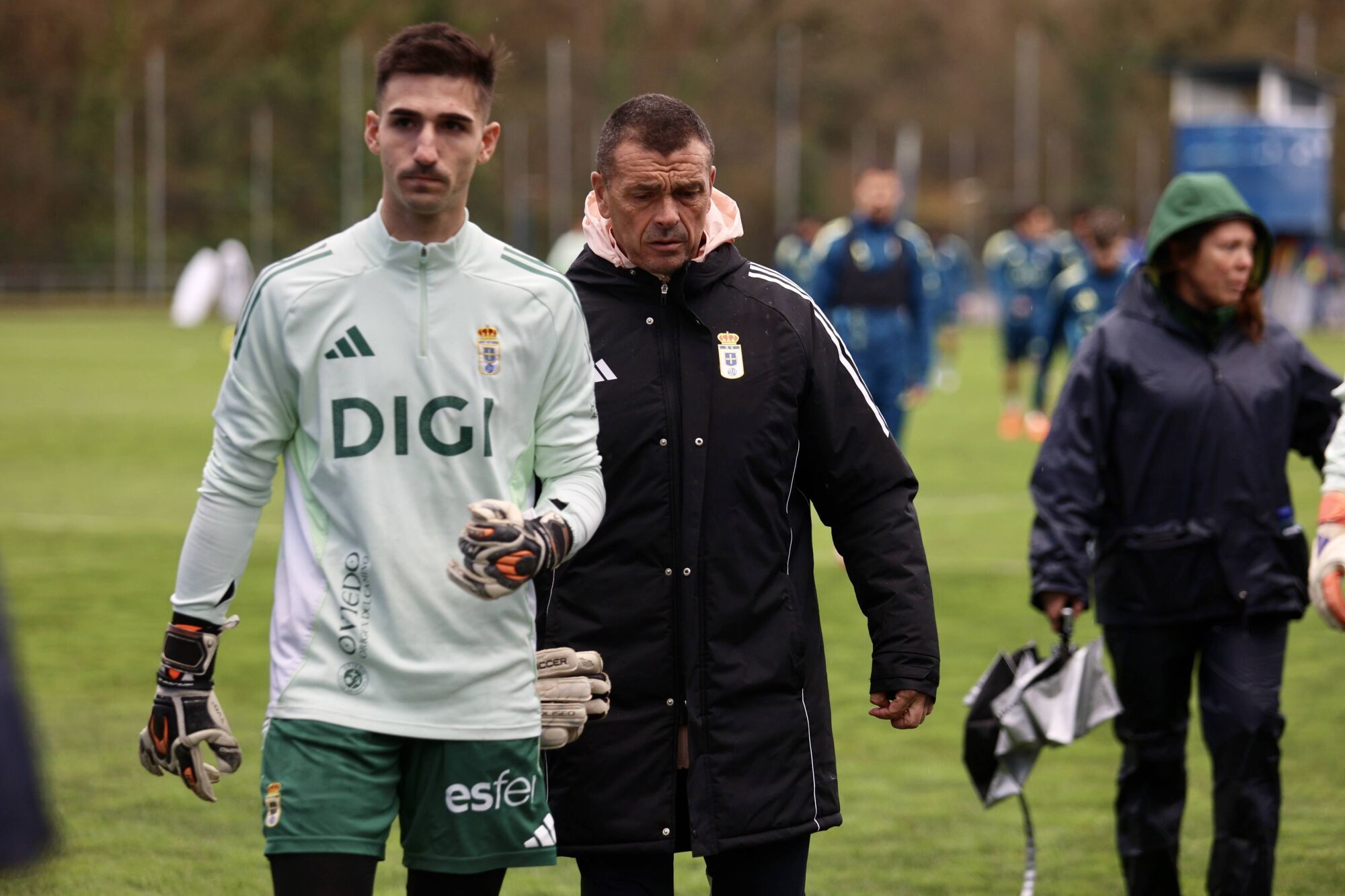 Así fue el primer entrenamiento de Guillermo Almada con el Real Oviedo