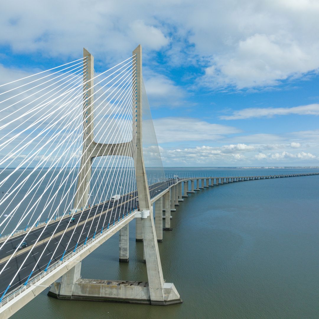 Puente Vasco da Gama, Lisboa, Portugal