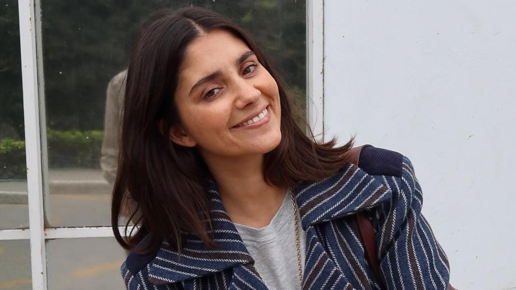 María García de Jaime saca su estilo más rockero y ficha la chaqueta de piel que todas las expertas desean