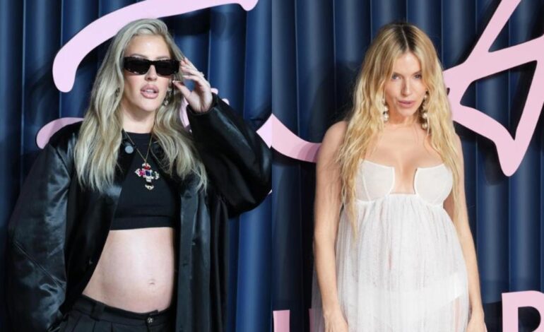 Sienna Miller y Ellie Goulding revelan que están embarazadas