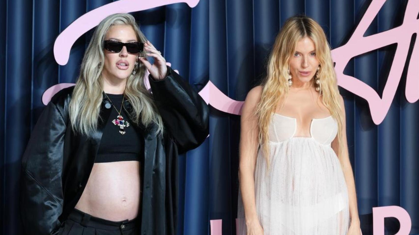 Sienna Miller y Ellie Goulding revelan que están embarazadas