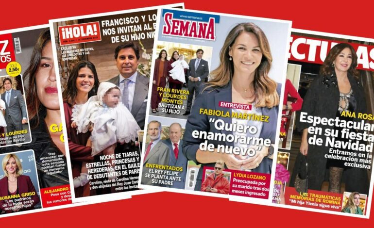 Kiosco rosa: Fabiola Martínez confiesa que quiere enamorarse de nuevo casi cinco años después de su separación de Bertín Osborne