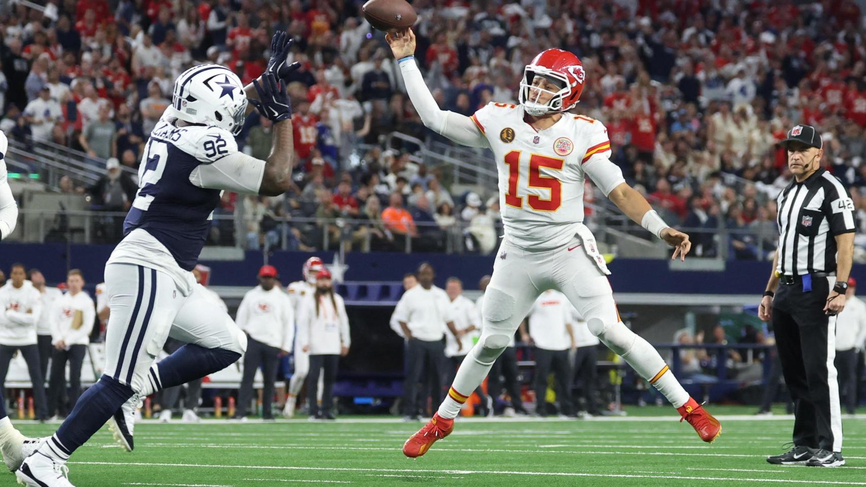 Patrick Mahomes y los Kansas City Chiefs están sin pulso