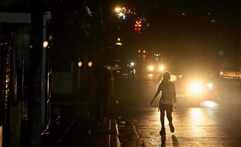 La Habana está a oscuras