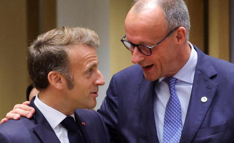 Merz y Macron expresan en privado su recelo hacia los negociadores de Trump