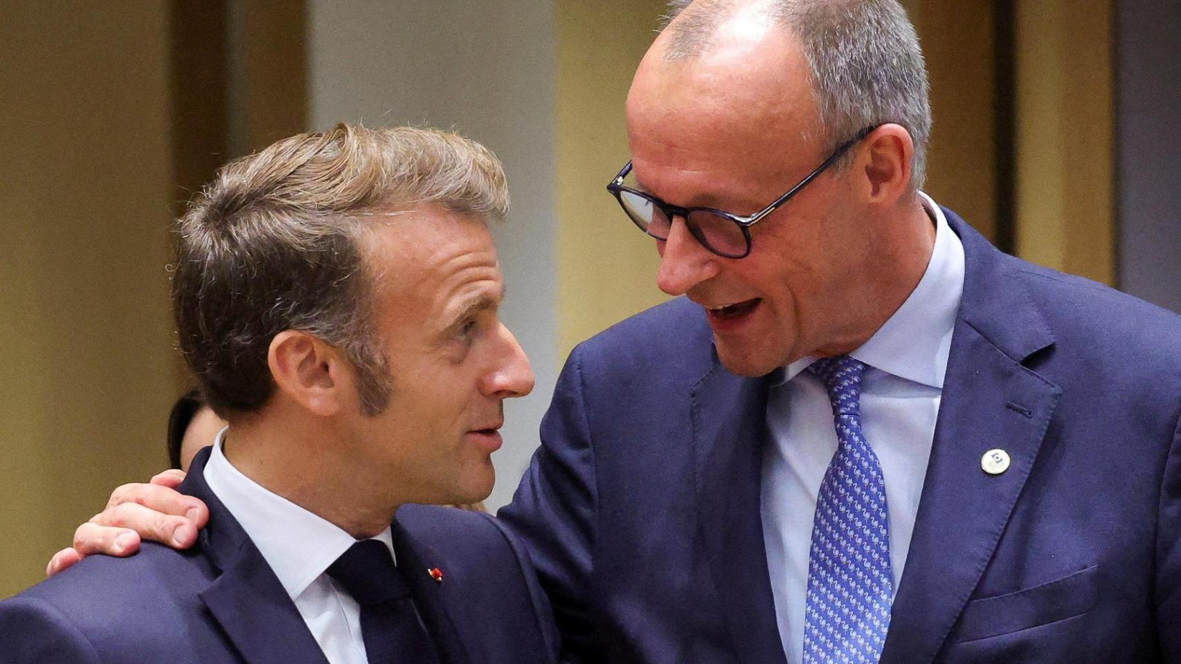 Merz y Macron expresan en privado su recelo hacia los negociadores de Trump