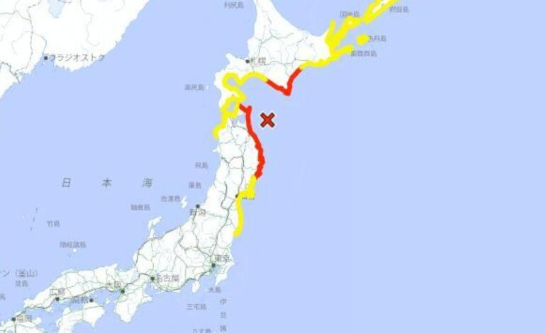 hay avisos por olas de hasta 3 metros