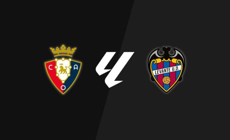 Osasuna – Levante, en directo La Liga: resultado, goleadores y estadísticas en vivo