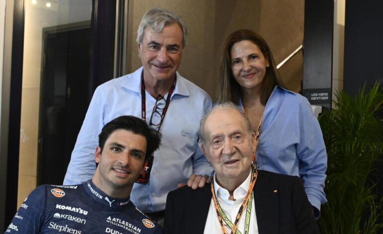 se ha reencontrado con Fernando Alonso y Carlos Sainz