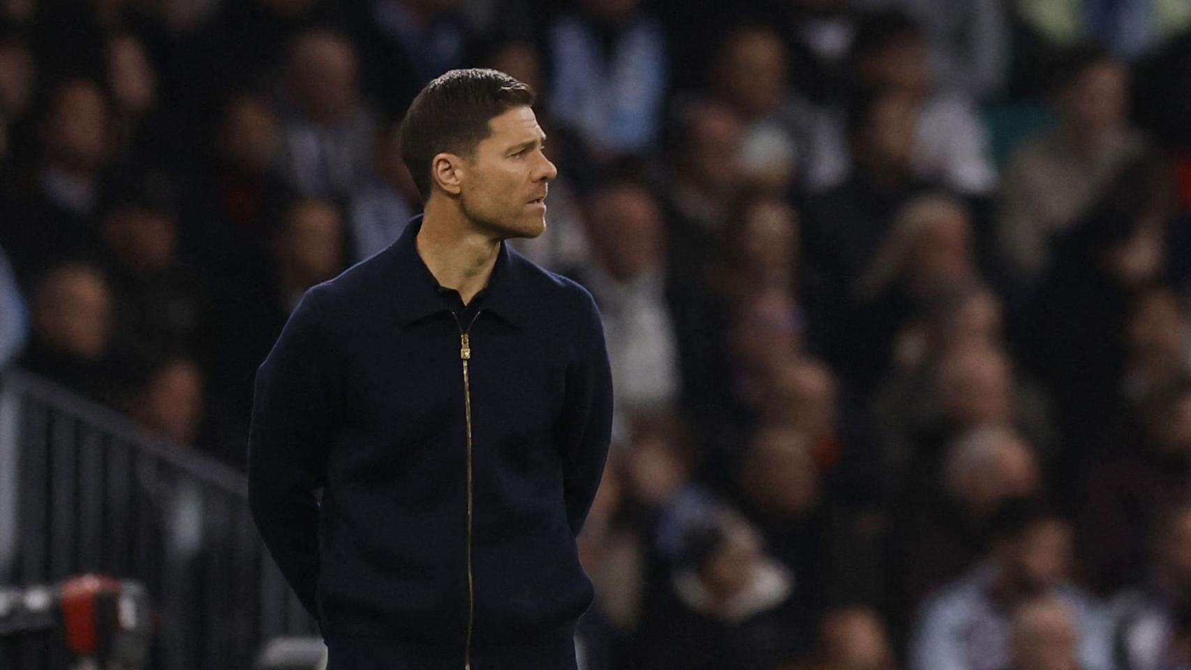 Xabi Alonso, "muy orgulloso" de sus jugadores aunque no despeja las dudas sobre su futuro: "No va de mí el tema"