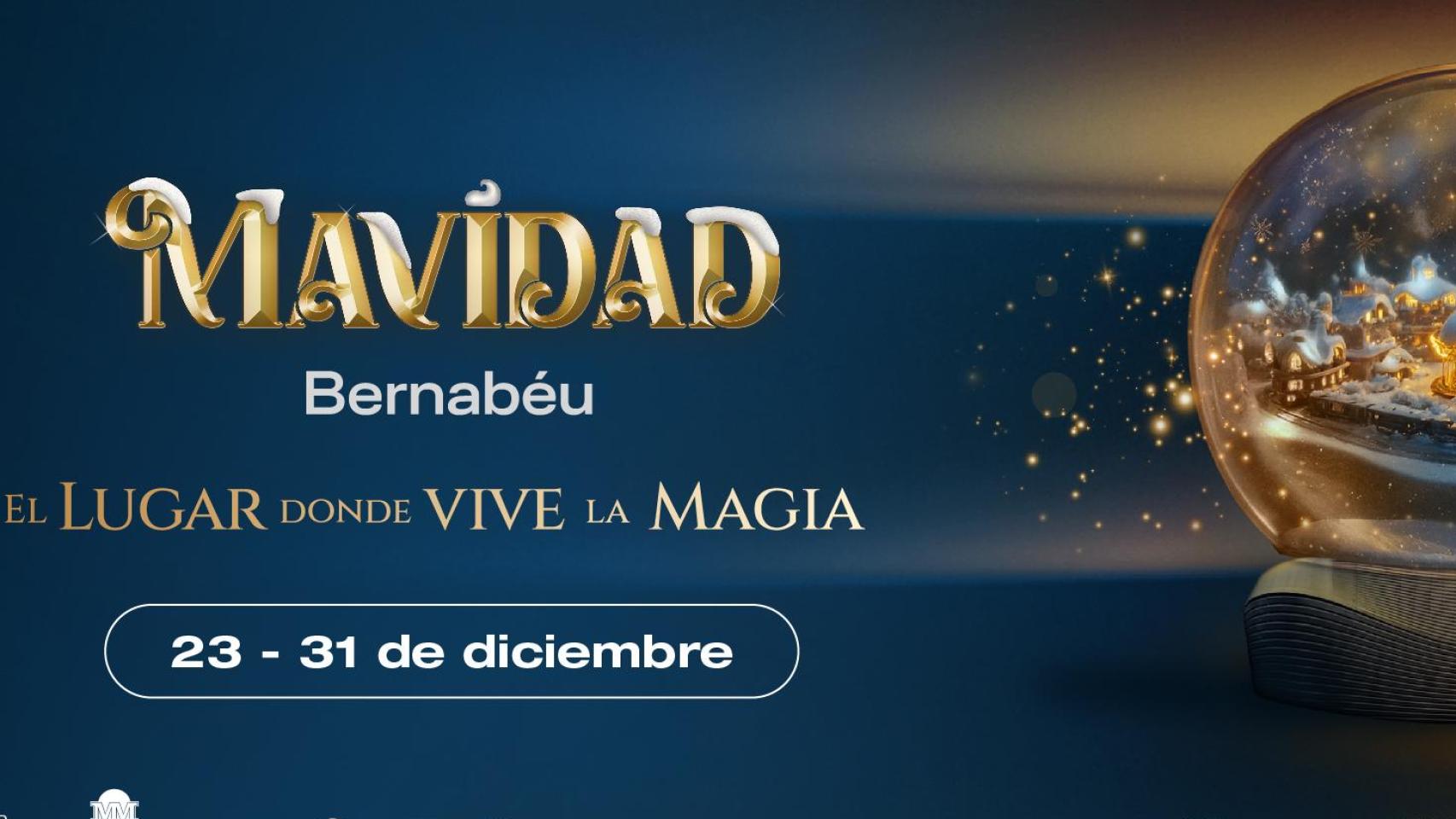 Mavidad Bernabéu sorprende con un anuncio a pocos días de comenzar el nuevo festival navideño del Real Madrid